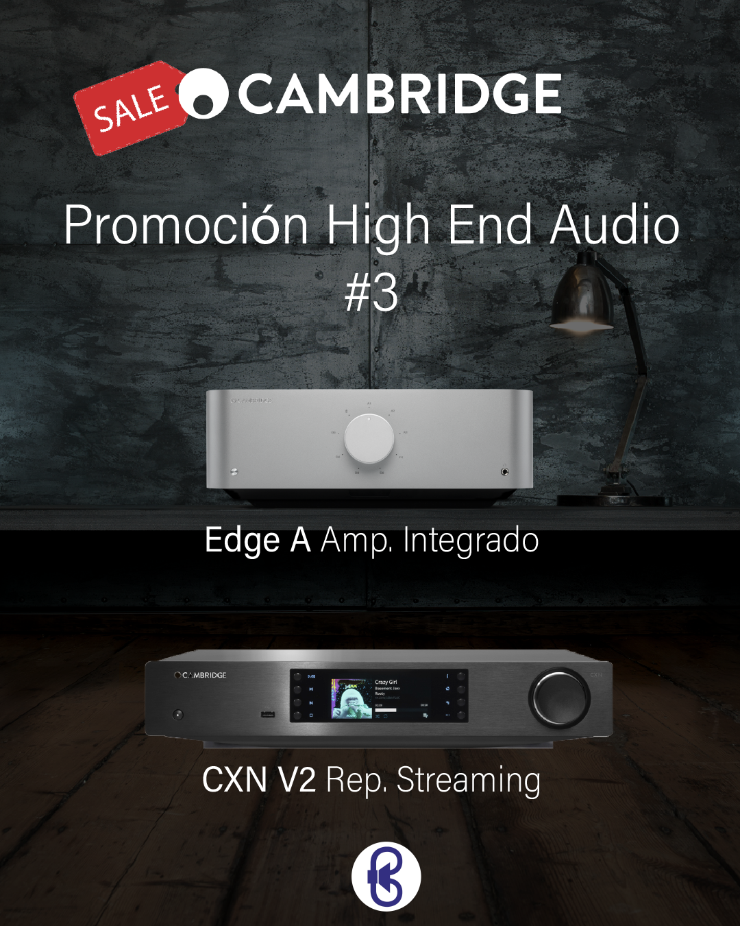 Cambridge Audio, Promoción Edge A + CXN V2