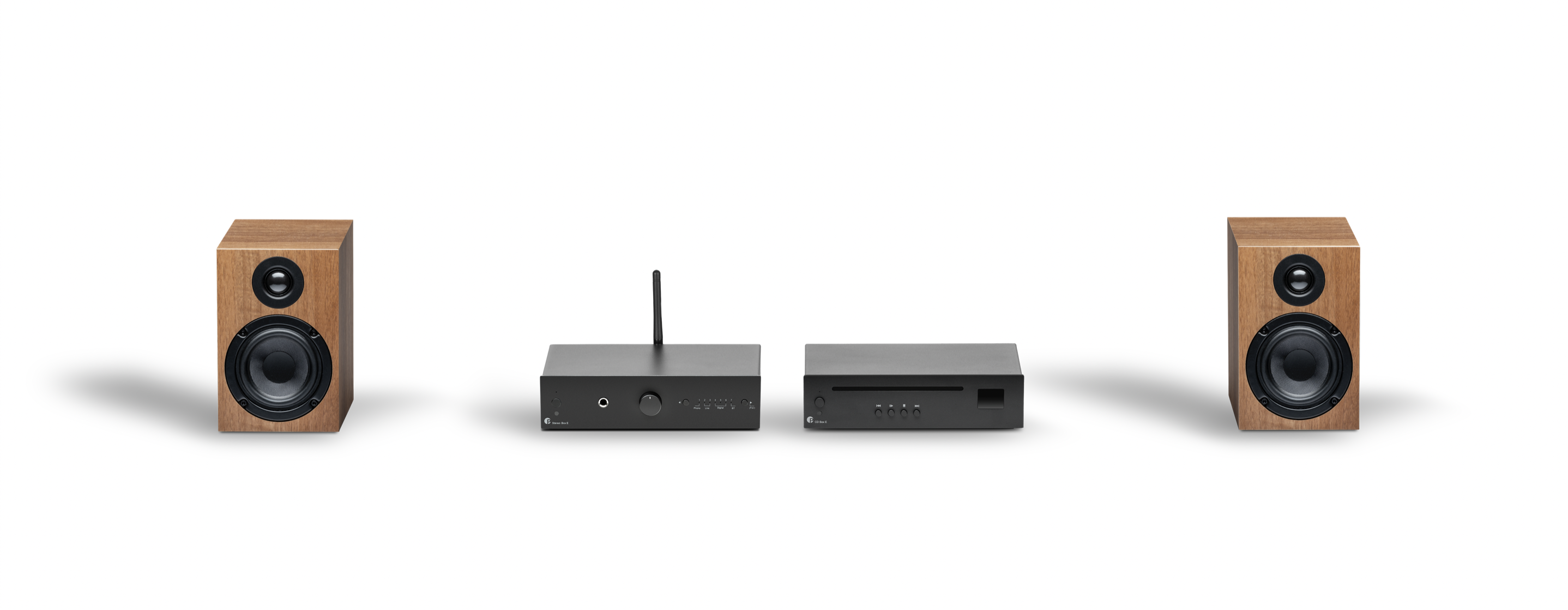 Pro-Ject Stereo Set E CD, Sistema CD Player Hifi, audio alta fidelidad, todo en uno, Costa Rica