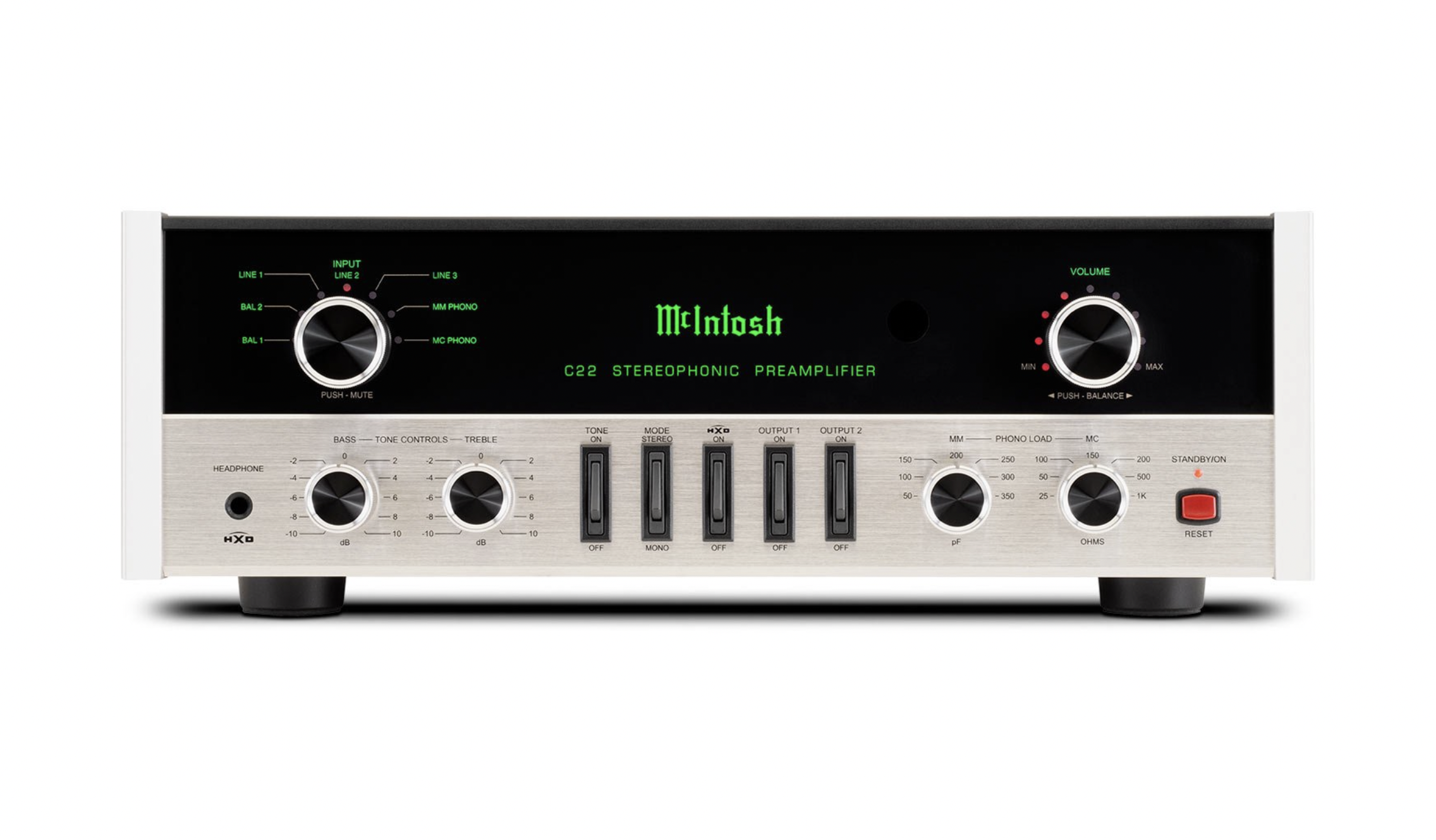 McIntosh C22, Preamplificador Tubos High End, audio Costa Rica