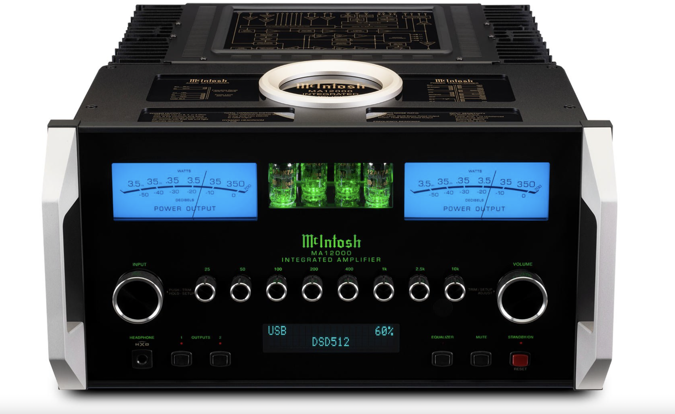 McIntosh MA12000, Amplificador Integrado, audio high end Costa Rica