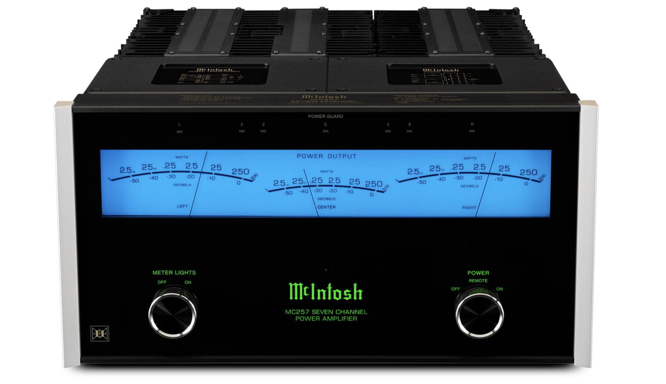 McIntosh MC257, Amplificador Multicanal Home Theater, audio high end Costa Rica
