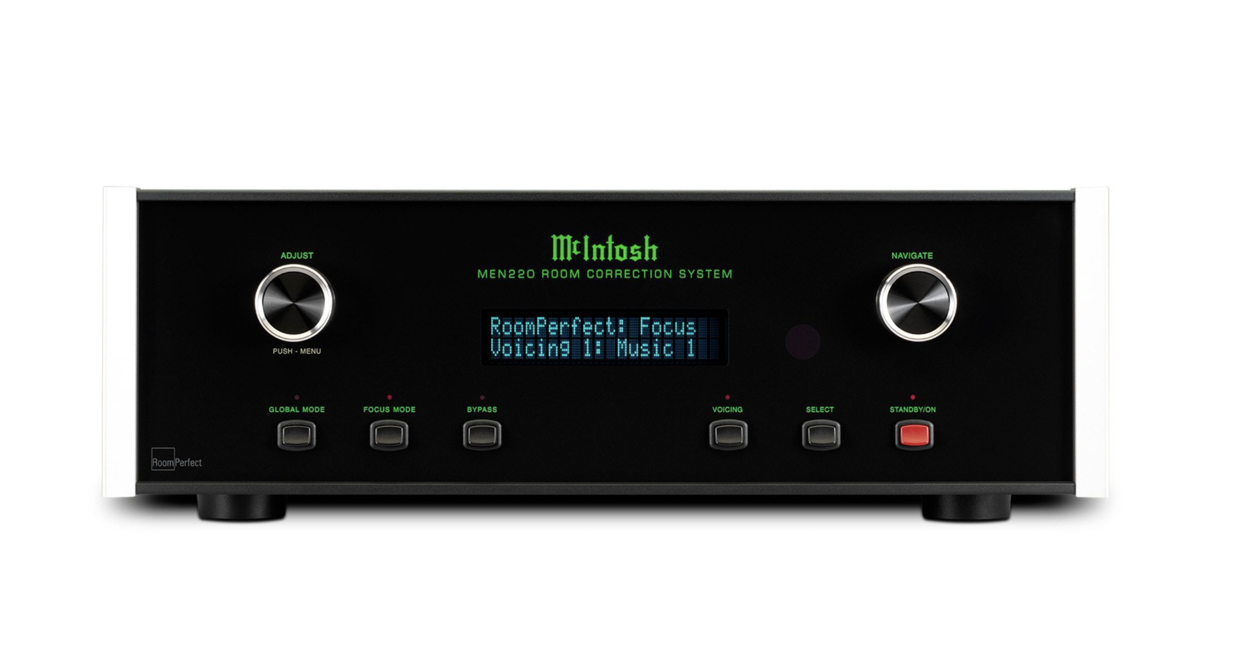 McIntosh MEN220, Room Correction, sonido high end Costa Rica