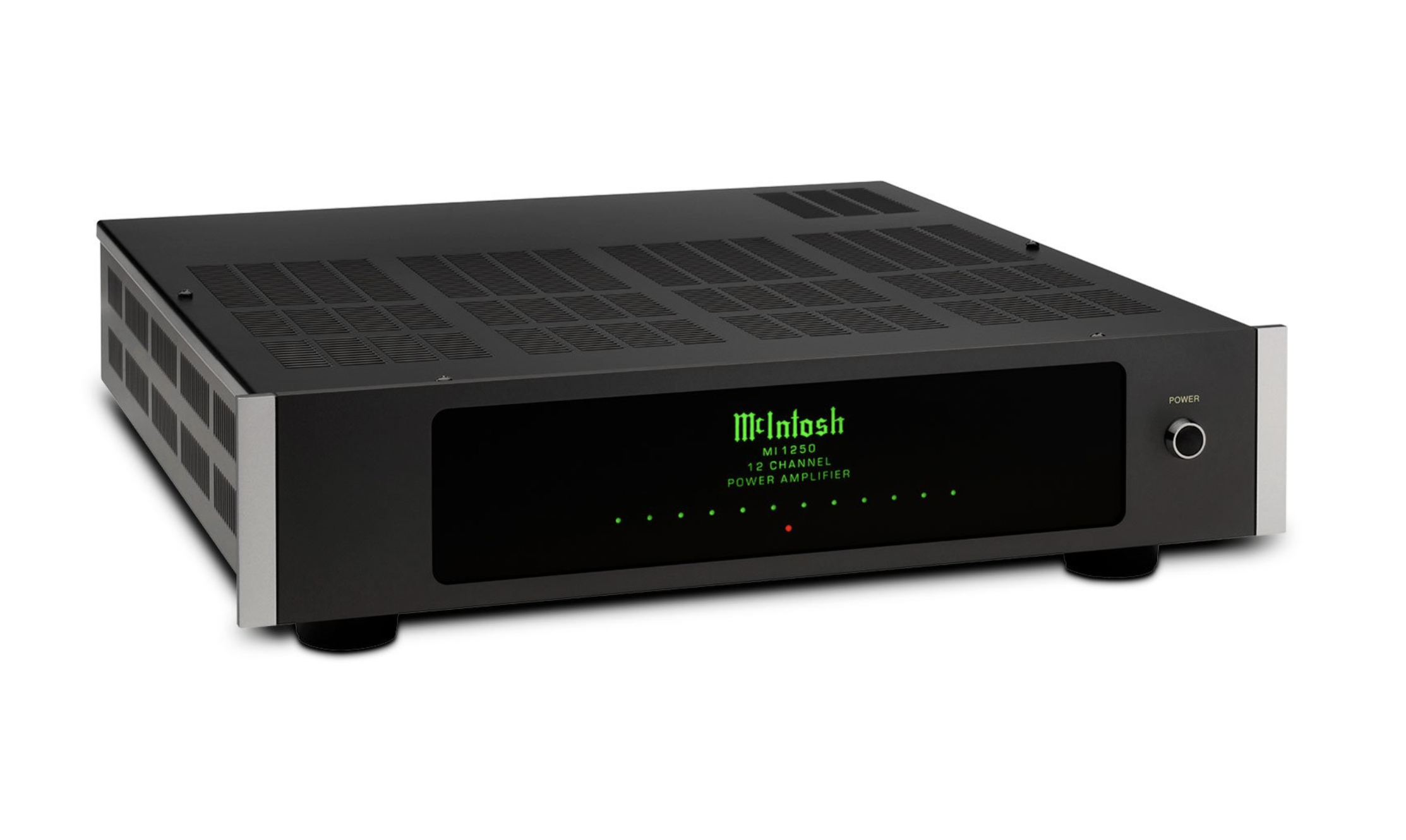 McIntosh MI1250, Amplificador Potencia MultiCanal, multi zona, sonido high end Costa Rica