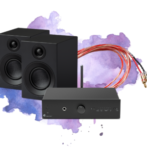 Pro-Ject, Combo Amp Integrado + Altavoces + Cables