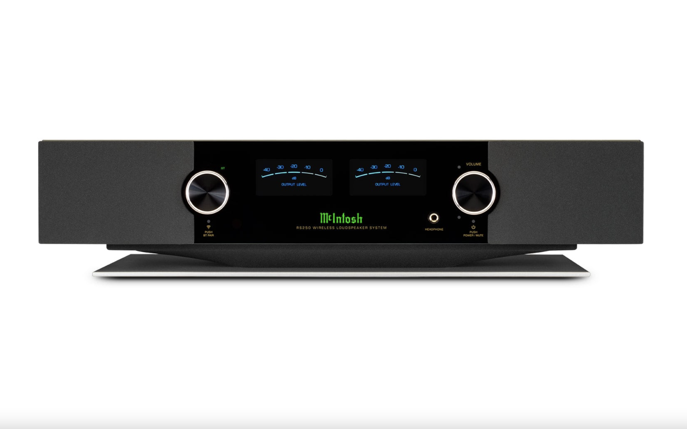 McIntosh RS250, Altavoz Inalámbrico Todo En Uno All In One, amplificador integrado, bluetooth, altavoz bluetooth costa rica, audio high end, streamer, streaming