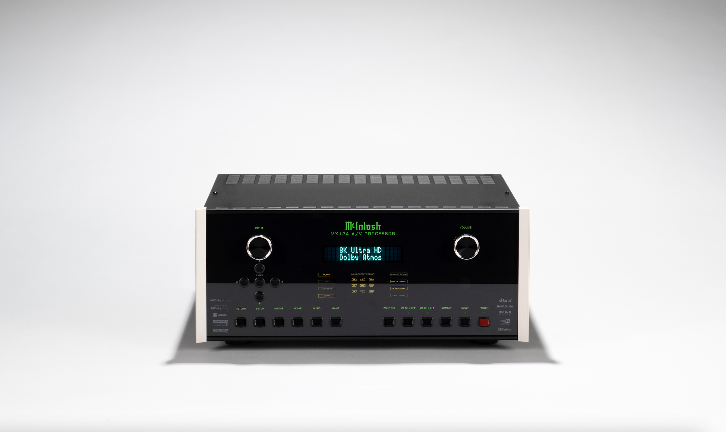 McIntosh MX124, Receiver A:V Home Theater Teatro en Casa High End Alta Gama Costa Rica, home theater costa rica, películas costa rica